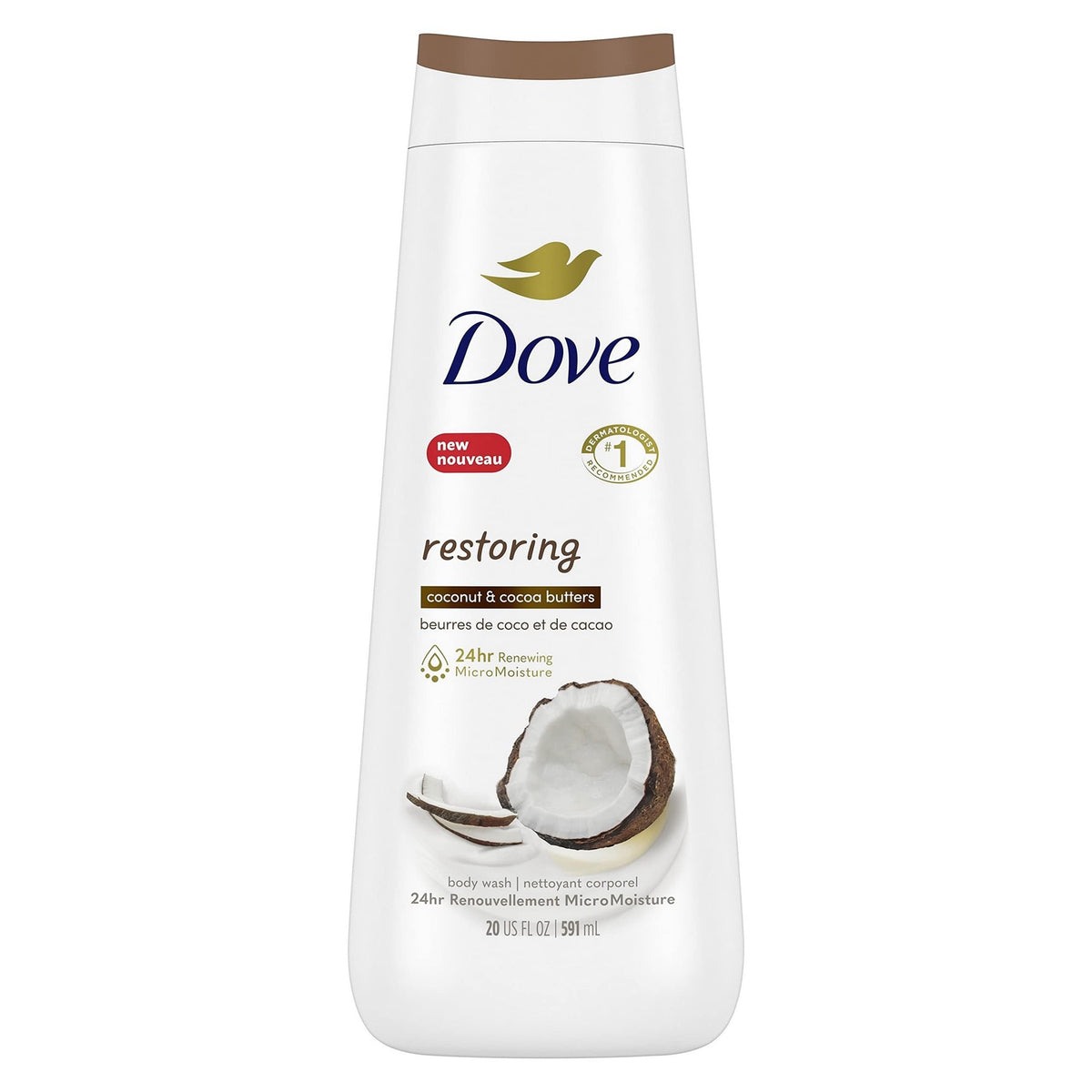 Restoring Body Wash by Dove – white, Model 1610355