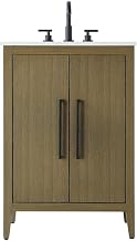 Elegant Kitchen and Bath 24" Single Bathroom Vanity in Chestnut Brown