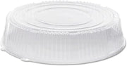 WNA A18PETDMHI CaterLine Plastic Round Catering Tray Dome Lid, 18-Inch, Clear (25-Count)