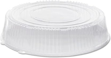 WNA A18PETDMHI CaterLine Plastic Round Catering Tray Dome Lid, 18-Inch, Clear (25-Count)