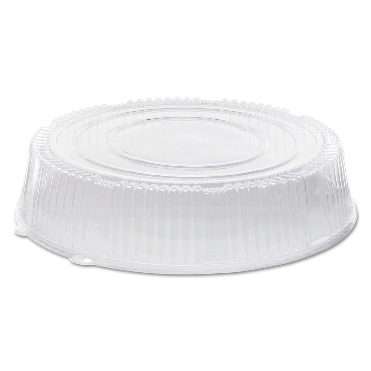 WNA A18PETDMHI CaterLine Plastic Round Catering Tray Dome Lid – 18-Inch, Clear (25-Count)