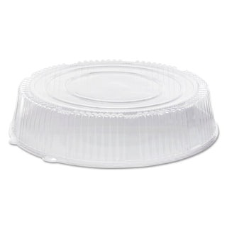 WNA A18PETDMHI CaterLine Plastic Round Catering Tray Dome Lid – 18-Inch, Clear (25-Count)