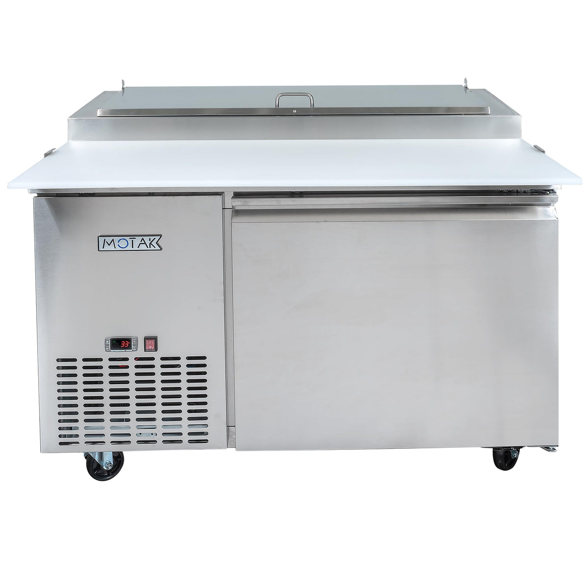 49 7/8" Pizza Prep Table w/Refrigerated Base by MOTAK – 54.33x37.01x45.67, In Description, Check Images, Model MPR-49-X
