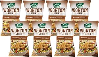 Fresh Gourmet Authentic Wonton Strips Crunchy Snack and Salad Topper (16 Ounce (Pack of 8))