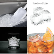 Commercial Undercounter Ice Maker with Bin by Scotsman – 80.0 pounds, Stainless Steel, Model UC2024MA-1