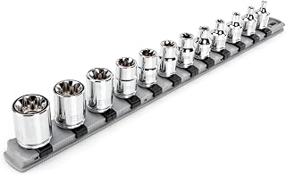 TEKTON 3/8 Inch Drive External Star Socket Set, 12-Piece | SHD91117