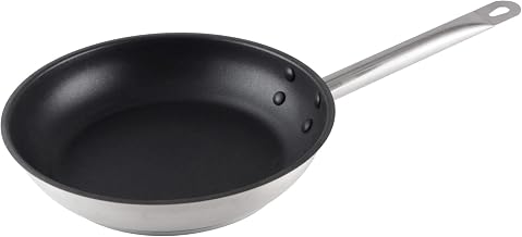 Thunder Group 9 1/2" 18/8 stainless steel fry pan quantum 2, comes in each