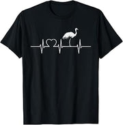 Emus Emu Heartbeat T-Shirt