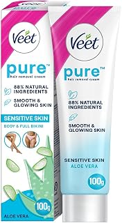 Veet Silk and Fresh Hair Removal Cream, Sensitive