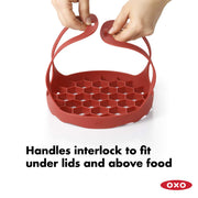 OXO Bakeware Sling / 8 Quarts / Red Steamers