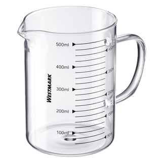 Glass Measuring Jug by Westmark – 0,5 l, 0.5 liters, Glass, Transparent, Model 30692260