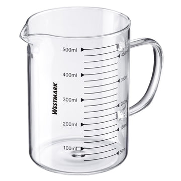 Glass Measuring Jug by Westmark – 0,5 l, 0.5 liters, Glass, Transparent, Model 30692260