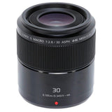 LUMIX 30 mm Macro Camera Lens - Black by Panasonic – Black, Model H-HS030E