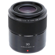 LUMIX 30 mm Macro Camera Lens - Black by Panasonic – Black, Model H-HS030E