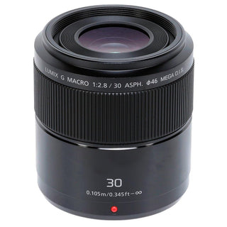 LUMIX 30 mm Macro Camera Lens - Black by Panasonic – Black, Model H-HS030E