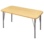 Rectangular Kids Activity Table by Tot Mate – Maple Wood, Maple, Model UPC