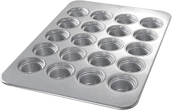 Chicago Metallic 44555 Glazed 20-Cavity Large Crown Muffin Pan