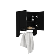 Optim Medicine Cabinet Organizer by Tuhome – Engineered Wood, Black Wenge, Model GLW11011