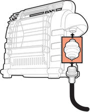 Fuel Filter for Big Buddy & Portable Buddy by Mr. Heater – Aluminum, Model F276163