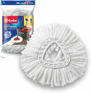 O-Cedar EasyWring Spin Mop Head Replacement : Machine Washable Microfiber Refill (1-Pack) 148822