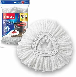 O-Cedar EasyWring Spin Mop Head Replacement : Machine Washable Microfiber Refill (1-Pack) 148822