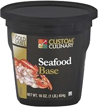 Custom Culinary Gold Label Seafood Base, 1 Pound -- 6 per case.