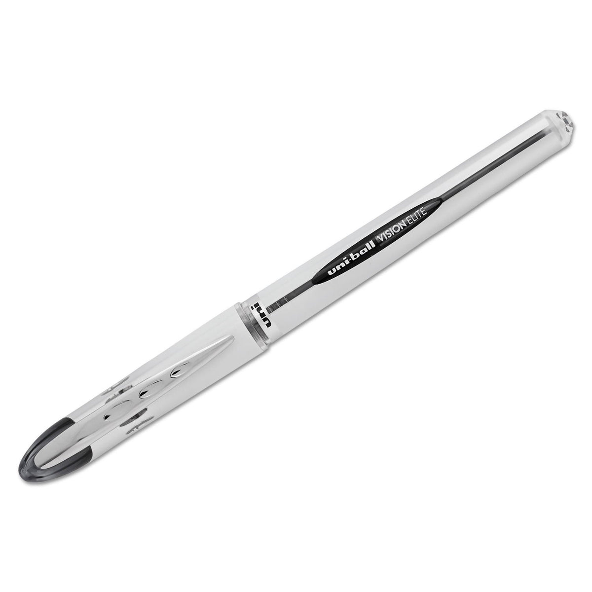 Vision Elite Roller Ball Stick Waterproof Pen by Uni-Ball – 1 Count (Pack of 1), Black, Model 61231