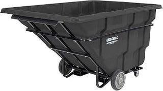 Global Industrial Forkliftable Extra HD Plastic Tilt Truck, 2750 Lbs. Cap, Black