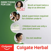 Herbal Toothpaste 7 oz by Colgate – 7 Ounce (Pack of 1), Model 1602104