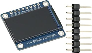 IPS 1.14 inch LCD Display Module 3.3V 8PIN SPI Full Color TFT Display Screen ST7789 Drive IC 135 * 240
