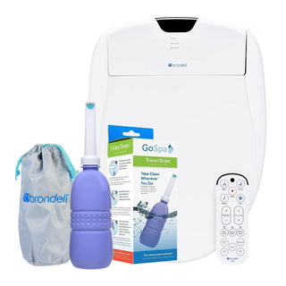 Smart Bidet Toilet Seat S1400-RW by Brondell – Commercial Grade