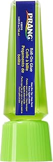 Prang Roll-On Liquid Glue, Green, 1.69 Oz | Ideal for crafts, school projects, paper bonding and DIY creations