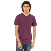 Bella + Canvas X-Large / Maroon Triblend / Casual T-Shirts