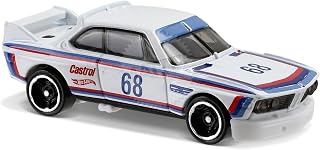 Hot Wheels 2016 BMW Series 1973 BMW 3.0 CSL Race Car White