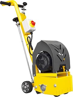 Tomahawk Power Electric 8” Concrete Scarifier Planer Grinder for Sidewalk Trip Hazard Repair, Traffic Line Removal