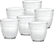 Duralex Set of 6 Tumblers, Clear, 7.75-Oz.