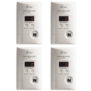 Kidde 4 Pack / White / Detector Carbon Monoxide Detectors
