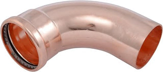 SharkBite 4 Inch Copper Press x 4 Inch FTG 90 Degree Street Elbow, Plumbing Fitting, UPR09105