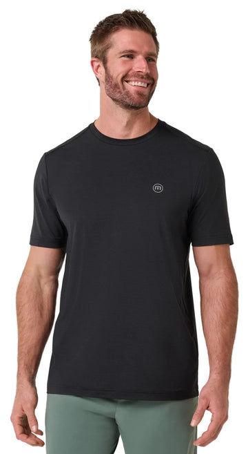 Men's Heater PRO Active TE T-Shirt by TravisMathew – Black, Model A46591