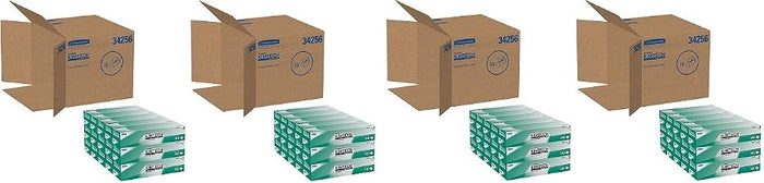 KIMTECH 34256CT KIMWIPES Delicate Task Wipers, 1-Ply, 14 7/10 x 16 3/5, Box of 140 (Case of 15 Boxes) (4 PACK)