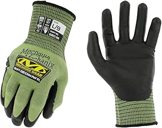 Mechanix Wear SpeedKnit S2EC06 Coated-Knit Work Gloves Large Green