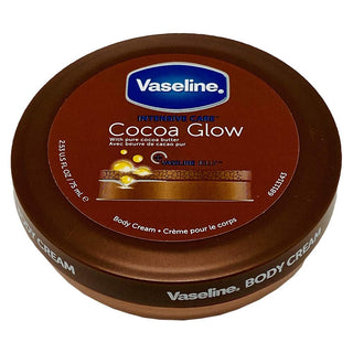 Intensive Care Glow Body Cream - Cocoa by for Unisex - 2.53 oz Body Cream by Vaseline – 2.53 Fl Oz (Pack of 1), Cranberry, Model 911313