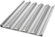 Chicago Metallic 49035 Baguette/French Bread Pan,5 Moulds