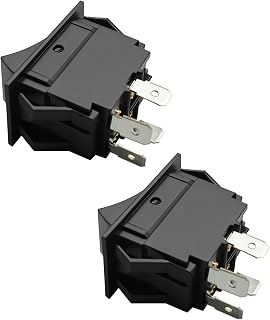 2Pcs 0808-116-K 0808-103-1 Rocker Switch | Fits for CRES-Cor Equipment (20A 125/250V)