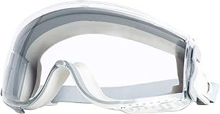 Honeywell Uvex Stealth Safety Goggles with Clear HydroShield Anti-Fog Lens, Grey Body & Neoprene Headband (S3960HS)
