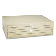 Safco Tropic Sand / Flat File / 53-3/8 by 41-3/8 by 16-1/2-Inch Flat File Cabinets