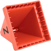 Lettered Pallet Control Cones by Global Industrial – Polypropylene, Red, Model 412596