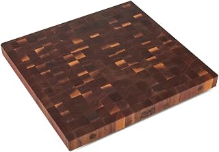 John Boos WALBBIT7-3025 End Grain Butcher Block Island Top, 30 x 25 x 7, Walnut Wood