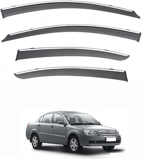 Designed for Chery Elara MK1 2006-2010 Models, Featuring Side Window Noise Reduction Wind deflectors and All-Weather car Window rain Guards.