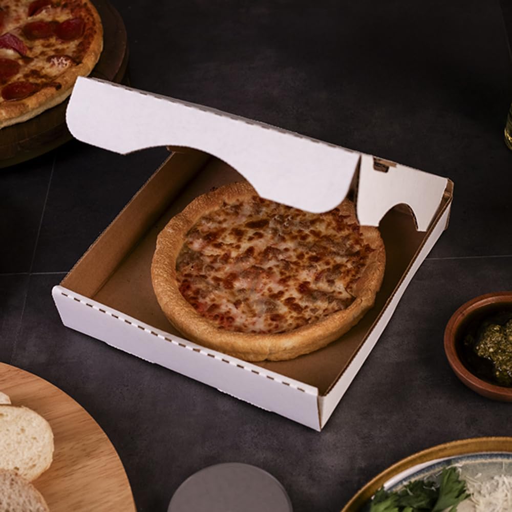 SOUTHERN CHAMPION TRAY 9" x 9" / White / 1.9 kilograms Pizza Boxes